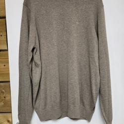 Pull Col Rond Coton Gris Värnamo Pinewood