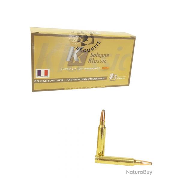 Munitions SOLOGNE Klassic Cal. 300 Win. Mag. Nosler Partition 14.3g 220 gr