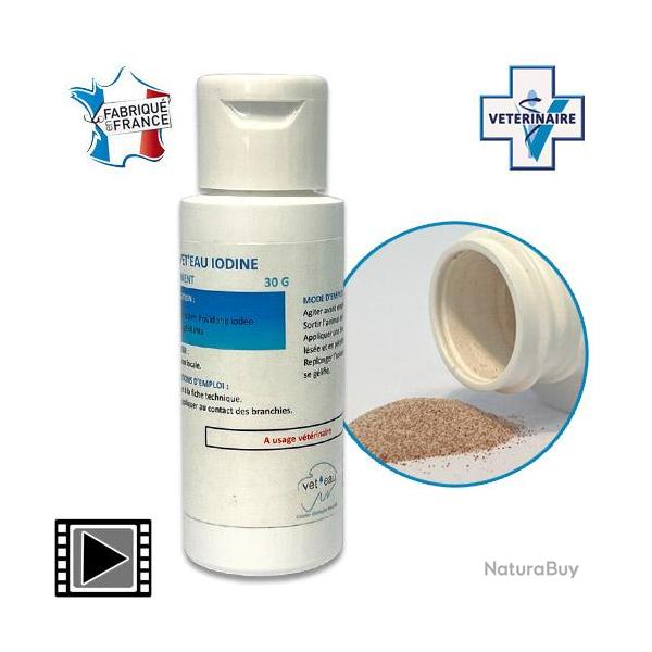 Antiseptique Vet'Eau Cicavet'Eau Poudre Glifiante 30g