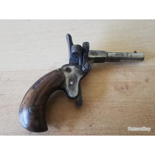 Pistolet de cycliste allemand annes 1900.