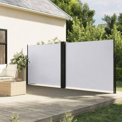 Auvent latéral rétractable blanc 180x600 cm alsavelo