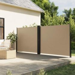 Auvent latéral rétractable beige 180x1200 cm alsavelo
