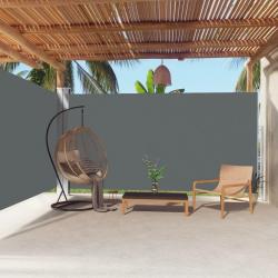 Auvent latéral rétractable Anthracite 200x600 cm alsavelo