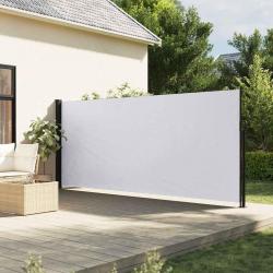 Auvent latéral rétractable blanc 180x500 cm alsavelo