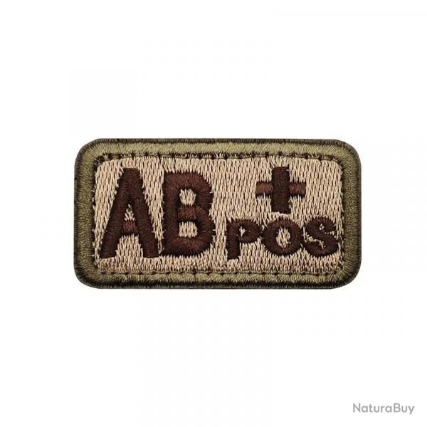 Patch Nylon Groupe Sanguin TAN - AB+