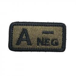 Patch Nylon Groupe Sanguin Vert OD - A-