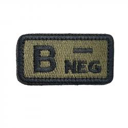 Patch Nylon Groupe Sanguin Vert OD - B-