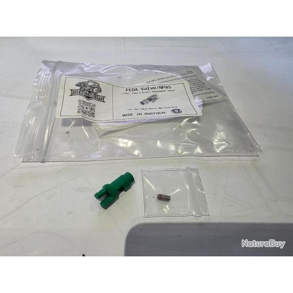 Valve rglable NPAS pour rplique GBBr MWS - marque FEDERAL CONCEPT