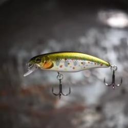 Leurre Dur Minnow 5.2cm 4.5gr pour la pèche de la truite en rivière ou en étang leurre flottant