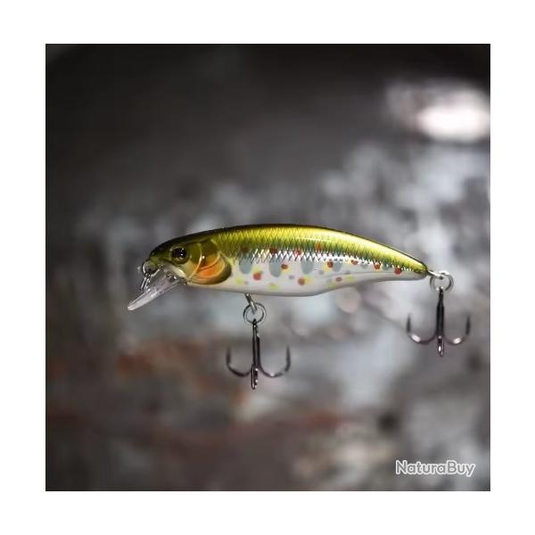 Leurre Dur Minnow 5.2cm 4.5gr pour la pche de la truite en rivire ou en tang leurre flottant