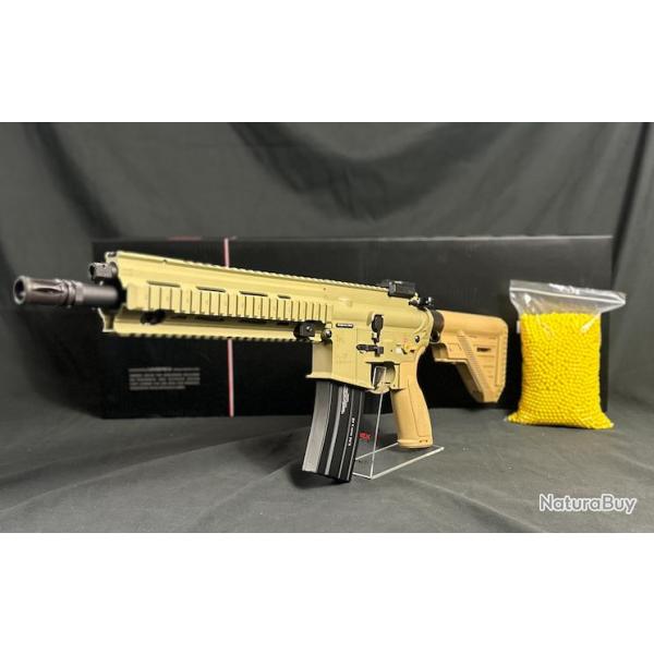 PACK PRT A TIRER CARABINE HK416 A5 SPORTSLINE BBS 6MM ELECTRIC FULL AUTO