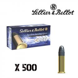 500 munitions sellier et bellot .22 lr CLUB 40 grains 