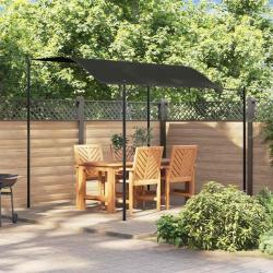 Auvent de parasol 3 x 2,4 m Anthracite alsavelo