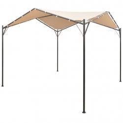 Chapiteau tente 3 x 3 m Acier Beige alsavelo