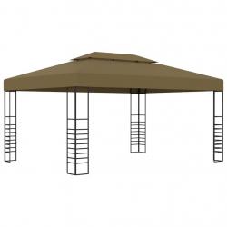 Chapiteau 3x4 m Taupe 180 g/m² alsavelo