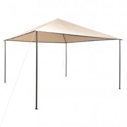 Chapiteau tente 4 x 4 m Acier Beige alsavelo