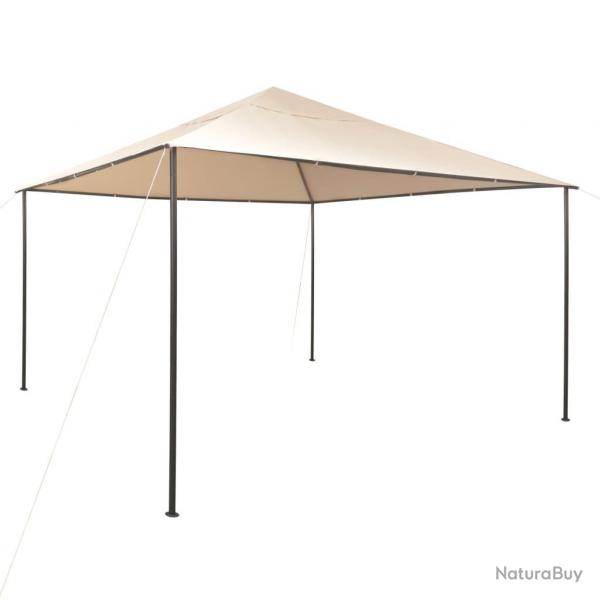 Chapiteau tente 4 x 4 m Acier Beige alsavelo