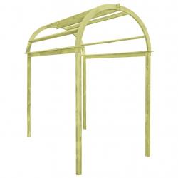 Arche à treillis 125x150x235 cm Bois de pin imprégné alsavelo