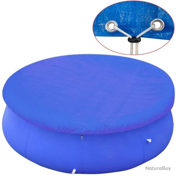 Couverture de piscine ronde hors sol de 360-367 cm alsavelo
