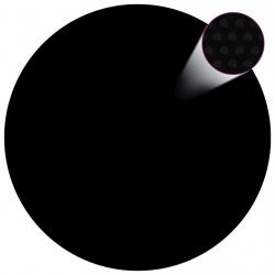 Couverture de piscine Noir 527 cm PE alsavelo