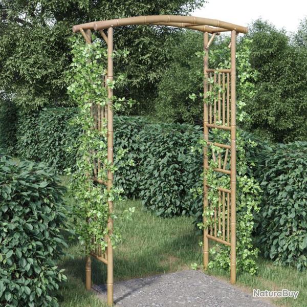 Arche pour rosiers Bambou 118x40x187 cm alsavelo