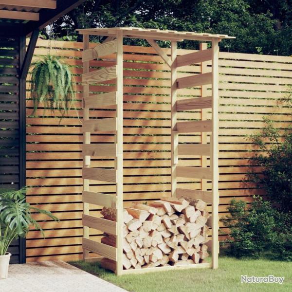Pergola avec toit 100x90x200 cm Bois de pin imprgn alsavelo