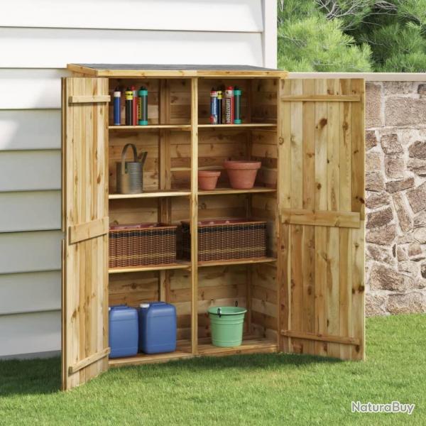 Abri  outils de jardin 123x45x171 cm Bois de pin imprgn alsavelo