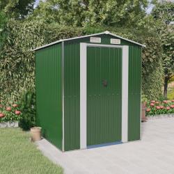 Abri de jardin Vert 192x191x223 cm Acier galvanisé alsavelo