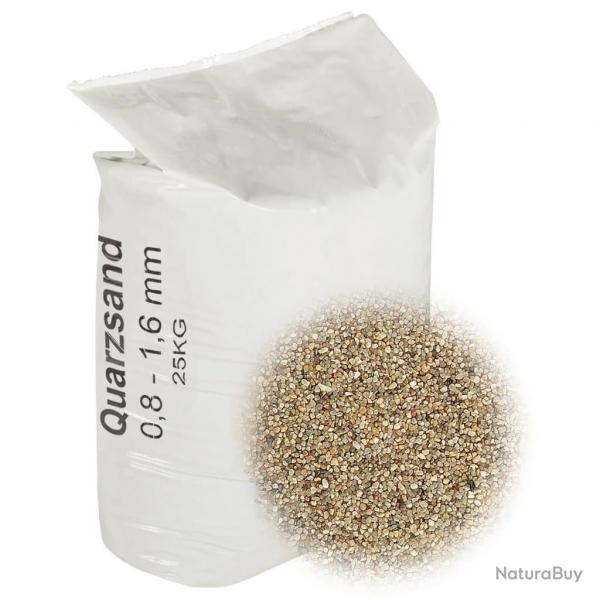 Sable filtrant 25 kg 0,8-1,6 mm alsavelo