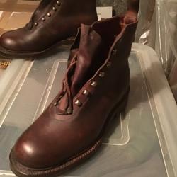 Rangers brodequins armée bottines vintage modèle 40