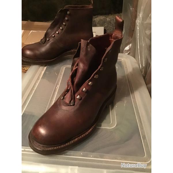 Rangers brodequins arme bottines vintage modle 40