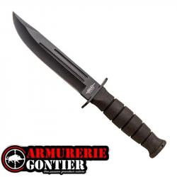 Couteau de Combat JKR 0771 - Lame Noire & Manche ABS