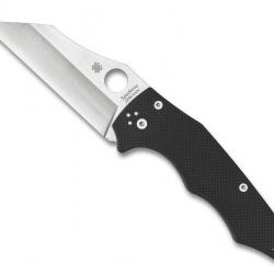 COUTEAU SPYDERCO YOJUMBO G10 NOIR