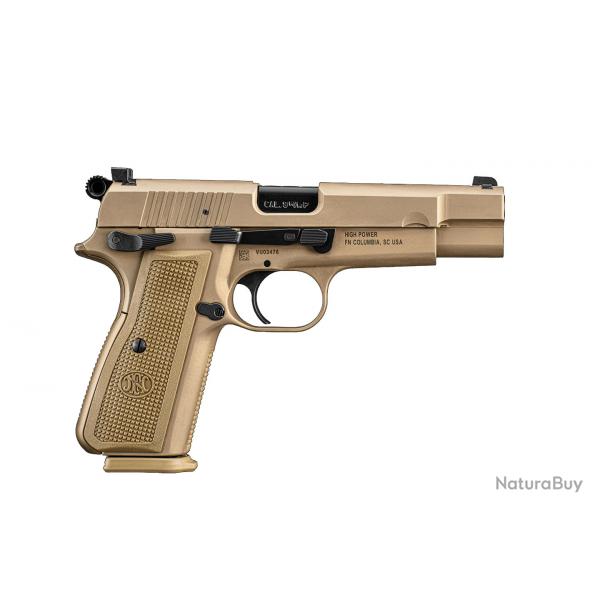 Nouveaut 2025 - Neuf - FN Herstal - High Power Series - 9mm - FDE - 17 cps - USA - FN66-10106993