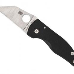 COUTEAU SPYDERCO MICROJIMBO G10 NOIR