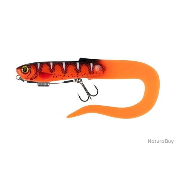 Leurre Souple Fox Rage Slick Eel Loaded 35cm A l'unit 102g UV Red Wake 35cm