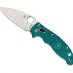 COUTEAU SPYDERCO MANIX 2 BLEU TURQUOISE