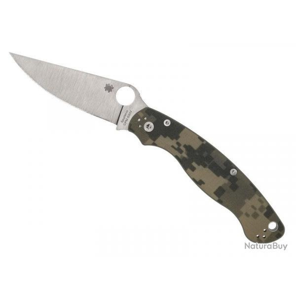 COUTEAU SPYDERCO MILITARY 2 G10 CAMO