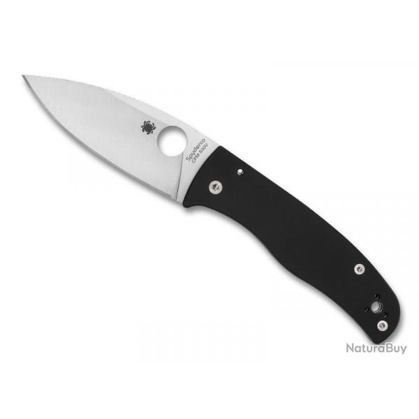 COUTEAU SPYDERCO BODACIOUS G10 NOIR