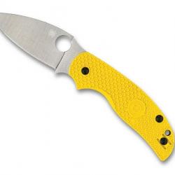 COUTEAU SPYDERCO SAGE 5 SALT JAUNE