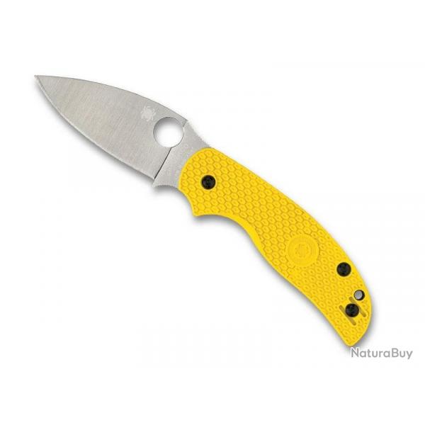 COUTEAU SPYDERCO SAGE 5 SALT JAUNE