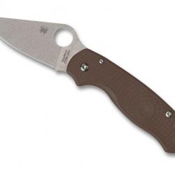 COUTEAU SPYDERCO PARA 3 MARRON SPRINT