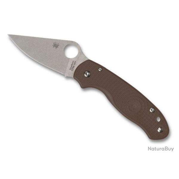 COUTEAU SPYDERCO PARA 3 MARRON SPRINT