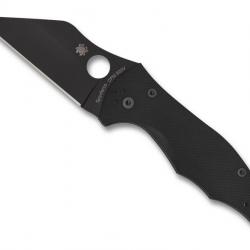 COUTEAU SPYDERCO YOJIMBO TOUT NOIR