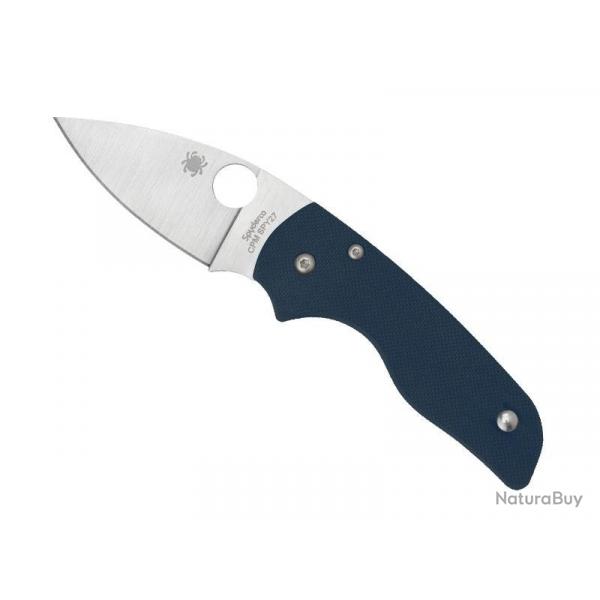 COUTEAU SPYDERCO LIL' NATIVE BLEU