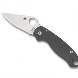 COUTEAU SPYDERCO PARA 3 MAXAMET G10 GRIS