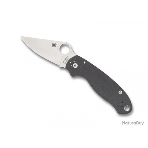 COUTEAU SPYDERCO PARA 3 MAXAMET G10 GRIS