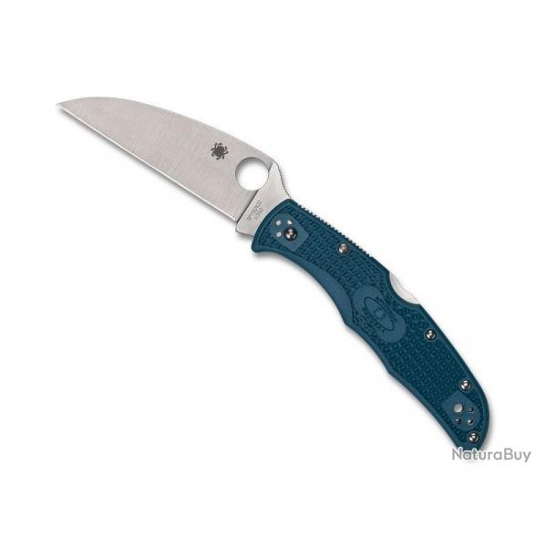 COUTEAU SPYDERCO ENDURA 4 WHARNCLIFFE K390 BLEU