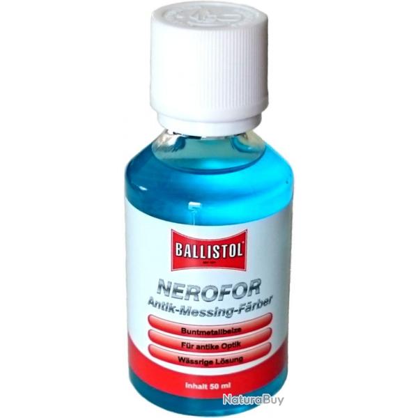 Bronzage à froid Ballistol Nerofor pour métaux non ferreux 50ml