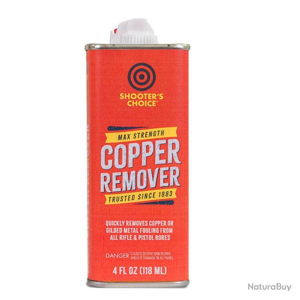 SHOOTER'S CHOICE MAX STRENGTH COPPER REMOVER